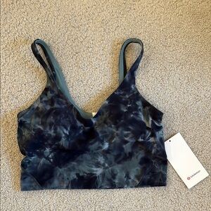 lululemon athletica Align Tank Diamond Dye Silver Blue Tidewater